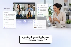 AI meeting transcription